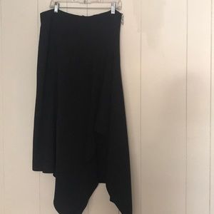 TopShop Boutique hi/lo black skirt in US size 12